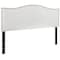 Flash Furniture Headboard, Queen Size, White Fabric HG-HB1707-Q-W-GG - alternate 2